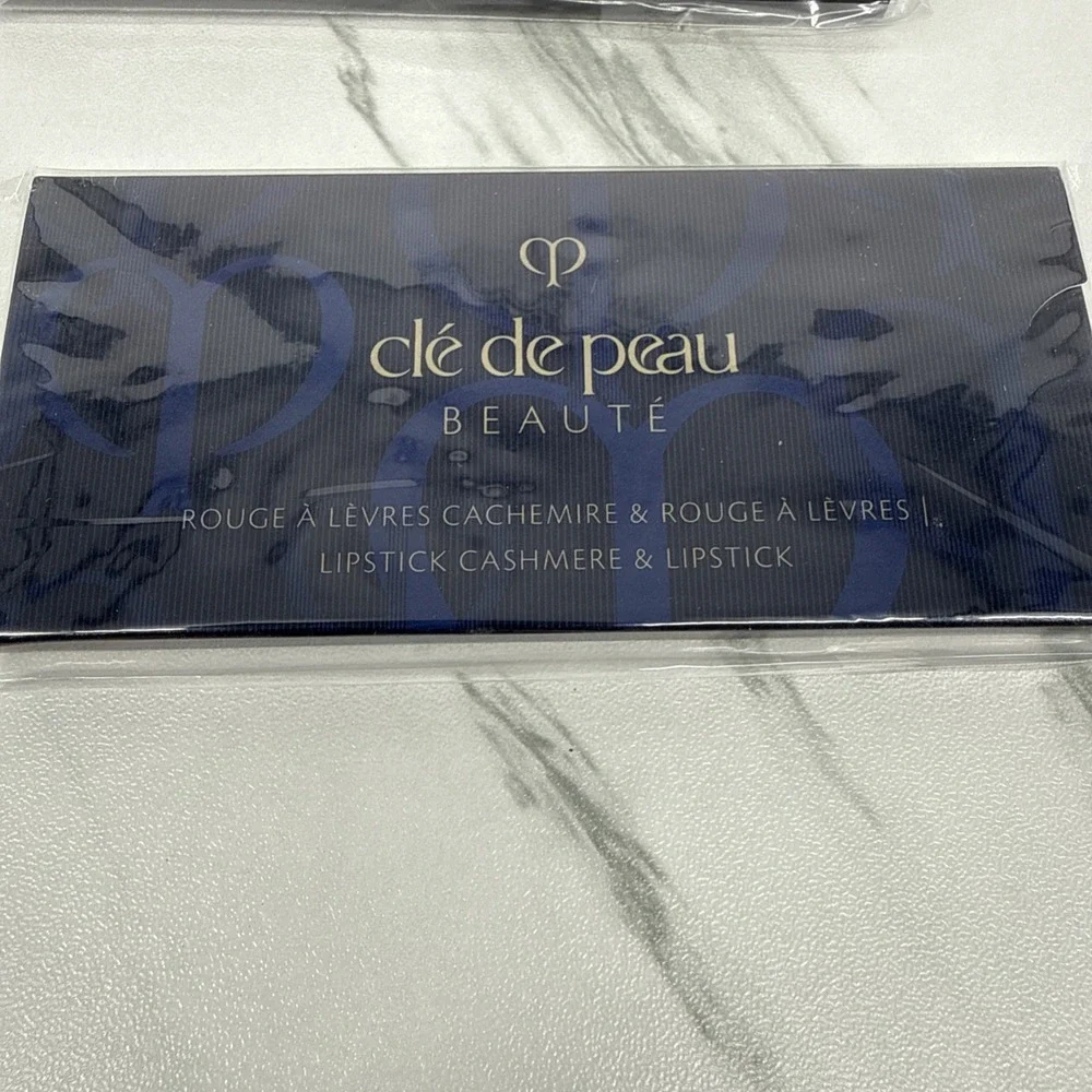 Cle De Peau Rouge A Levres Lipstick Cashmere Set 0.08oz NIB Samples 2pk Sealed